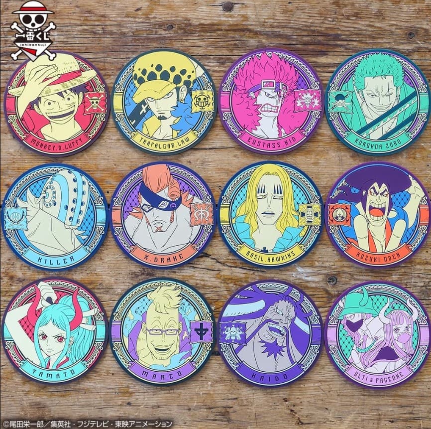 ที่รองแก้ว One Piece 